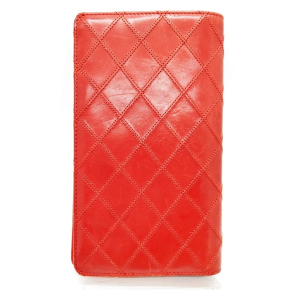 CHANEL Handbags - Channel Red Long Wallet